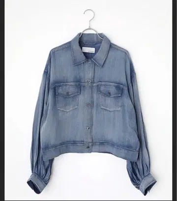 VERSEAU  시어 볼륨 데님 자켓