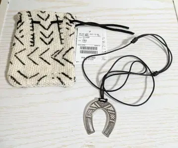 아다와트 투아레그 말발굽 롱 목걸이 실버 Silver925