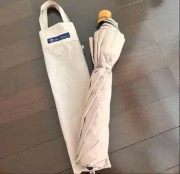 로즈 블랑 접이식 양산 베이지