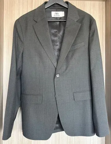 ZARA MAN SARTORIAL 한정판 컬렉션 체크 수트