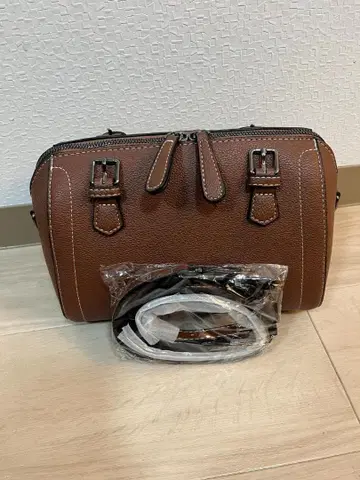 2way 브라운 숄더백 / 핸드백 / 보스턴 백