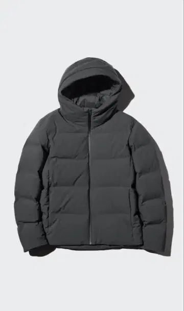 유니클로 심리스 다운 자켓