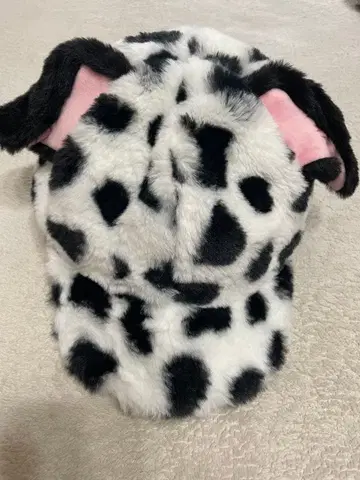 디즈니 101마리 강아지 퍼 모자