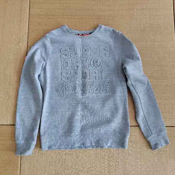 SUPERDRY 극도건조 그레이 트레이닝복 L 사이즈