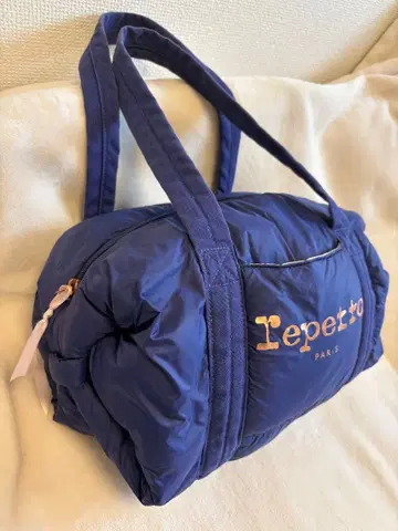 repetto 레페토 보스턴 백 블루