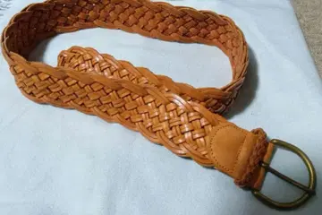 ANGLO 가죽 웨빙 벨트 85cm