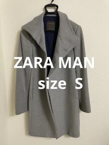 ZARA 더블 브레스트 체스터 코트 S
