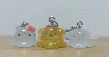 산리오 캐릭터즈 변신 멘다코 마크 액세서리