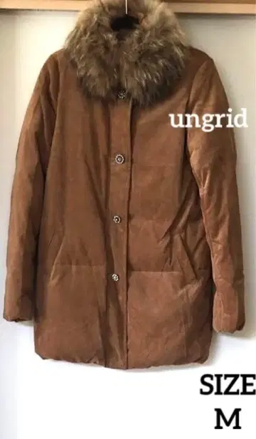 [ ungrid ] 여성용 브라운 다운 자켓 M