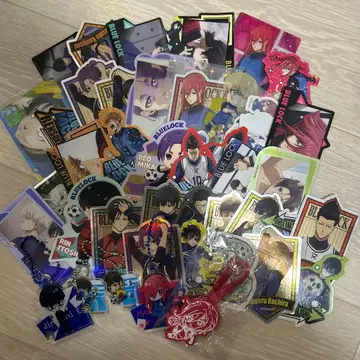 블루 록 키링 스티커 세트