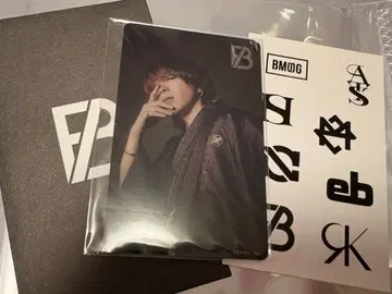 BMSG BE:FIRST SOTA edhiiiboy 클리어 카드, 스티커