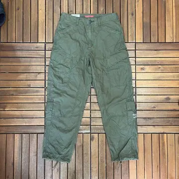 AVIREX 8 포켓 밀리터리 카고 팬츠