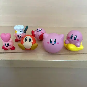 별의 커비 흔들흔들 마스코트 4종 소프트 비닐 2종