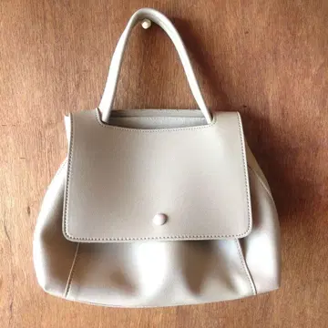 베이지 심플 숄더백