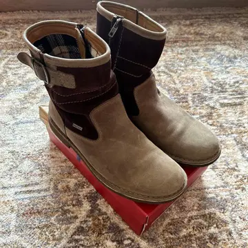 Clarks(클락스) 가죽 부츠 하이컷 26cm