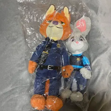 주토피아 닉 주디 봉제 인형 BIG 봉제 인형 해피 복권