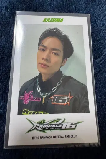 카와무라 카즈마 폴라로이드풍 포토 카드