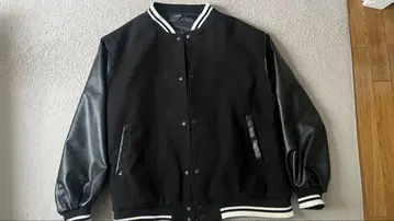 Shaggy 바시티 자켓 블랙 M 사이즈