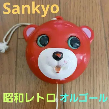 SANKYO 빨간 곰 오르골 칠월칠석