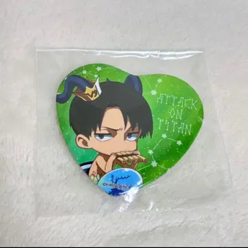 진격의 거인 프린세스 카페 별자리 캔뱃지 리바이