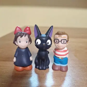 마녀 배달부 키키 캐릭터 피규어 3개 세트 지지 키키 지브리