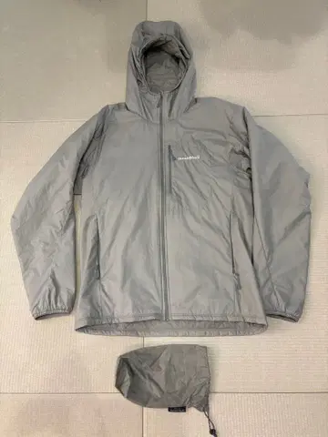 몽벨 EX 써멀 랩 후드티 라이트 그린 L 사이즈