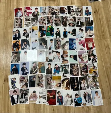 아베 료헤이 공식 사진 묶음 판매 125장