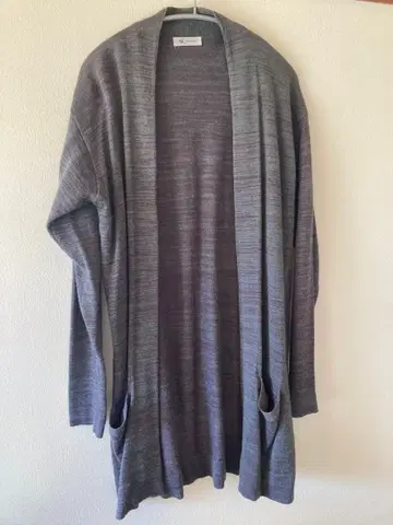 TAKEO KIKUCHI 그레이 롱 가디건