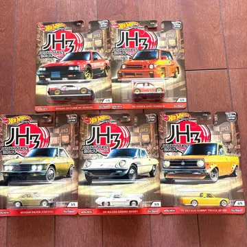 Hot Wheels JH3 일본 히스토릭스 5대 세트