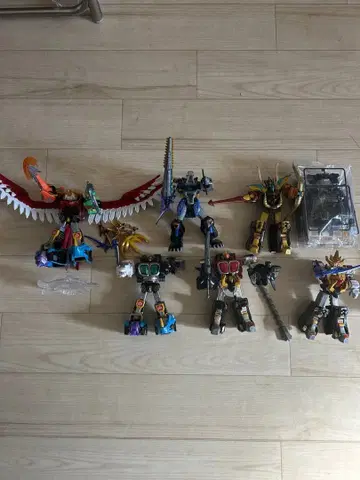 SMP 파워레인저 와일드 스피릿 세트