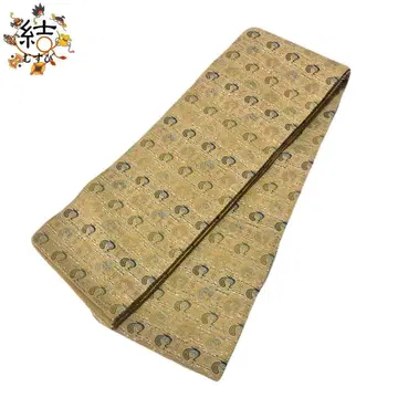 MO-3083 반폭 오비  귀여운 새 패턴 자색