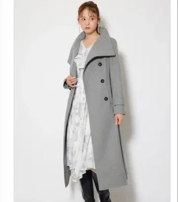 rienda 25 오버넥 신데렐라 라인 코트 가을 옷 겨울 의류