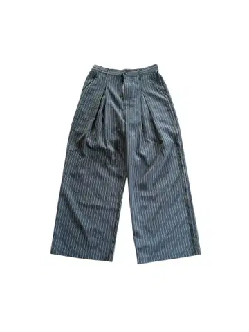 publux 턱 와이드 슬랙스 스트라이프