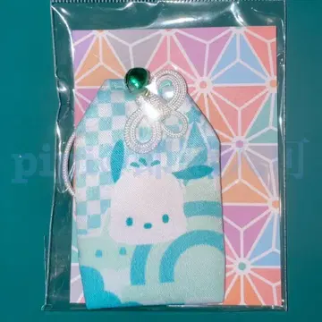 포차코 부적풍 스트랩 퓨로랜드 산리오 부적