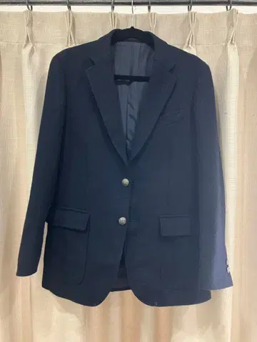 Harris Tweed 네이비 테일러드 자켓