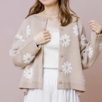 flower 블루밍 가디건