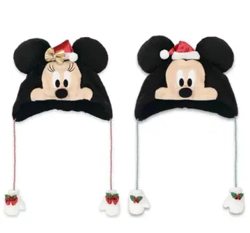 [ 새상품 ] 디즈니 크리스마스 2025 미키 미니 팬캡 세트