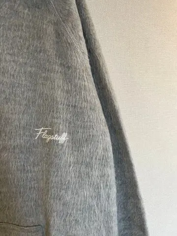 초레어 FLAGSTUFF 로고 후드티 L 사이즈