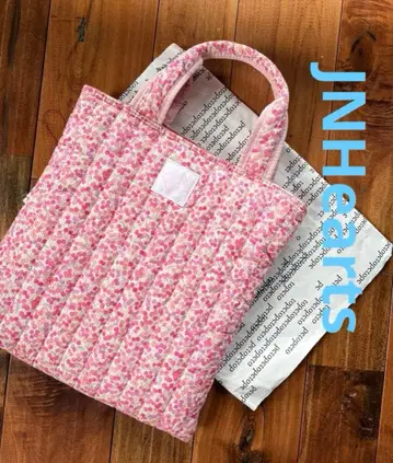 JNHearts 리버서블 토트 퀼팅 리버티