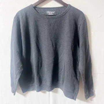 오샤레 Hanes [ L ] 그레이 트레이닝복 소프트 맨투맨