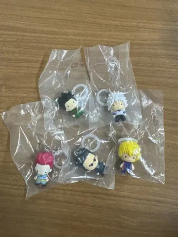 HUNTER x HUNTER 메지루시 액세서리 전 5종 컴플리트