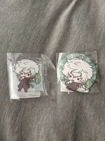 니지산지 무라쿠모 카게츠 / DMM 스크래치 아크릴 스탠드 + 캔뱃지