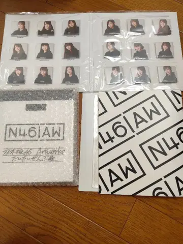 노기자카46 대략 전부전 도록 마그넷과 사진 파일 세트