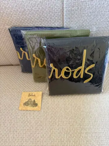 해롯 Harrods 에코백 3종 세트 접이식 포켓 새상품