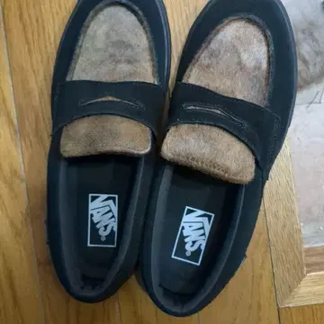 VANS 슬립온 블랙/브라운