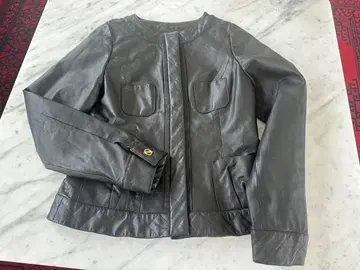 [ 새상품급 ] 라무 가죽 자켓