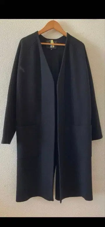 MICA&DEAL* 울 니트 코트/블랙