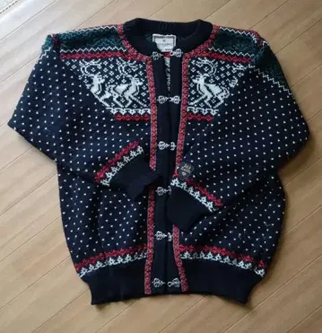 Dale of Norway 노르딕 무늬 스웨터 L 네이비