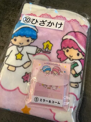 캐릭터 무릎담요 & 거울 빗 세트