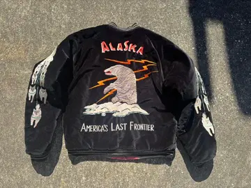 토요 엔터프라이즈 알래스카 허스키 스카잔 자수